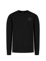 Ballin winter sweater jongens - zwart - cirkel logo - thumbnail