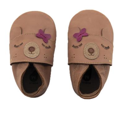 Bobux babyslofjes Mama Bear Caramel-M