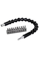 Bosch Accessories Bosch Power Tools 2608522377 Bitset 11-delig Plat, Kruiskop Pozidriv, Kruiskop Phillips, Binnen-zesrond (TX), Inbus - thumbnail