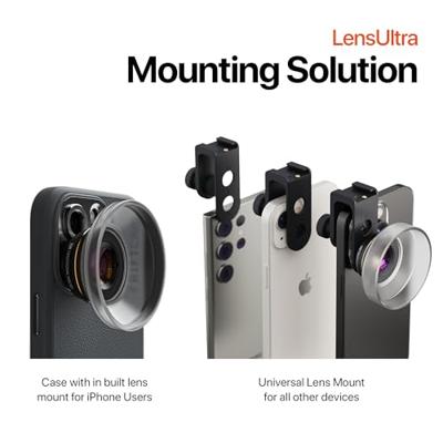 Shiftcam LensUltra 10x Traditionele Macrolens - Black