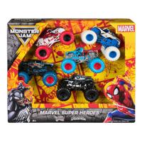 Spiderman Die Cast Monster Jam Pack van 5 - thumbnail