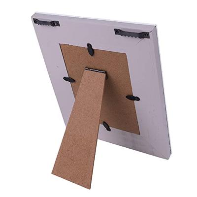 Clayre & Eef Fotolijst 9x13 cm Grijs Wit Hout Love Fotokader