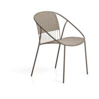 Kave Home Atrani tuinstoel Taupe - thumbnail