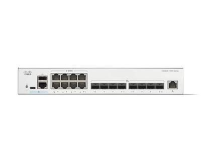 Cisco Katalysator 1300-16XTS Beheerde Schakelaar, 8 Haven10G Koper, 8x10GE SFP+, Beperkte Levenslange Bescherming (C1300-16XTS)