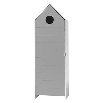 Vipack kledingkast Casimi 1 deurs - grijs - 171,5x57,6x37 cm