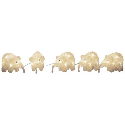 Konstsmide 6256-103 Acryl figuur Energielabel: G (A - G) Olifant Set van 5 stuks Warmwit LED Warm-wit Konstsmide 6256-103 Acryl figuur Energielabel: G (A - G) Olifant Set van 5 stuks Warmwit LED Warm-wit