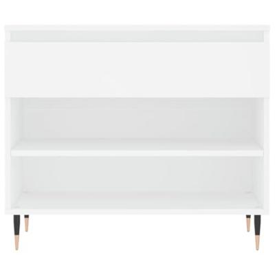 VidaXL Schoenenkast 70x36x60 cm bewerkt hout wit VidaXL Schoenenkast 70x36x60 cm bewerkt hout wit