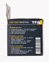 TFA Dostmann Timer Cube Timer Zwart Digitaal - thumbnail