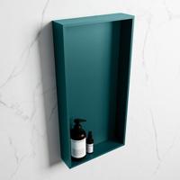 MONDIAZ EASY Nis 59,5x29,5cm in solid surface kleur Smag | Smag. 1 vak geschikt voor in- of opbouw - thumbnail