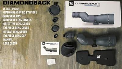 Vortex diamondback hd 20-60x85 spotting scope recht