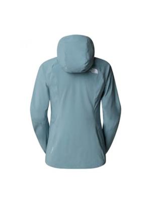 The North Face Nimble Hoodie Softshell Jas Dames Shallow Blue S The North Face Nimble Hoodie Softshell Jas Dames Shallow Blue S
