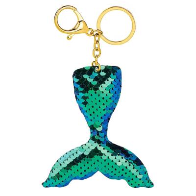 Moses sleutelhanger zeemeerminstaart 7 cm groen/blauw Moses sleutelhanger zeemeerminstaart 7 cm groen/blauw
