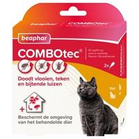 Beaphar Combotec antivlomiddel kat 2 pipetten - thumbnail