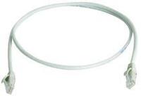 Telegärtner 100008396 RJ45 Netwerkkabel, patchkabel CAT 5e U/UTP 1.50 m Grijs Vlambestendig, Halogeenvrij 1 stuk(s) - thumbnail