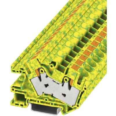 Phoenix Contact 3214024 Aardklem 10.2 mm Spanveer Groen, Geel 50 stuk(s)
