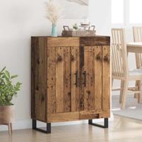 Dressoir Oud Hout 69,5 x 34 x 90 cm Gemonteerd hout en ijzer - thumbnail