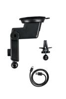 Verbatim FWC-03 Pro Qi Fast Wireless Car Charger 49554 Inductie lader Uitgangen Magnetische aansluiting Zwart - thumbnail