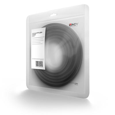 LINDY 45606 RJ45 Netwerkkabel, patchkabel CAT 6 S/FTP 7.50 m Zwart 1 stuk(s)