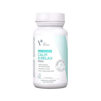 VETEXPERT Calm&Relax Mini - supplementen voor honden en katten - 30 stuks