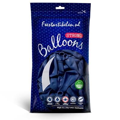 Ballonnen pastel blauw 100 stuks