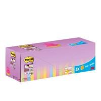 Memoblok 3m post-it z-note r330 ss 76x76mm assorti | 6 stuks - thumbnail