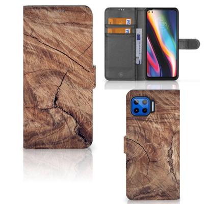 Motorola Moto G 5G Plus | Book Style Case | Tree Trunk