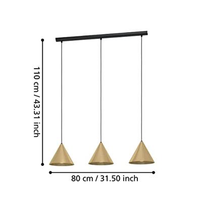 Eglo Eettafel hanglampNarices goud - 99592