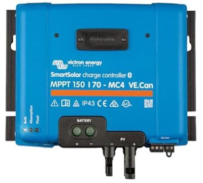 Victron Energy SmartSolar MPPT Laadregelaar voor zonne-energie MPPT 12 V, 24 V, 48 V 70 A Victron Energy SmartSolar MPPT Laadregelaar voor zonne-energie MPPT 12 V, 24 V, 48 V 70 A