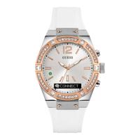 Horlogeband Guess C0002M2 Silicoon Wit - thumbnail