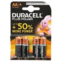 Duracell Plus Power 4 x AA batterij 1.5V - thumbnail