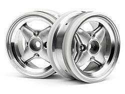 Mx60 4 spoke wheel matte chrome (0mm offset)