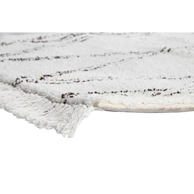 Tapijt Home ESPRIT Zwart Beige Boho 175 x 100 x 3 cm