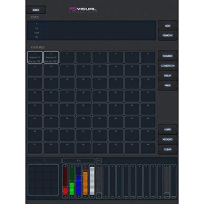Visual Productions QuadCore DMX sturing & interface
