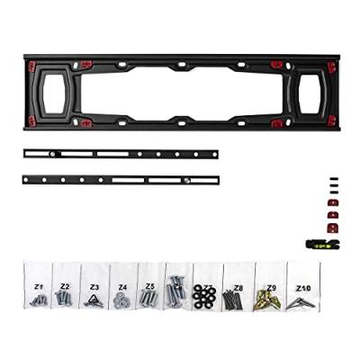 Vaste TV-Beugel voor Gipsplaat | 37 - 70" | Max. 40 kg | 28 mm Afstand tot Muur | Zwart Vaste TV-Beugel voor Gipsplaat | 37 - 70" | Max. 40 kg | 28 mm Afstand tot Muur | Zwart