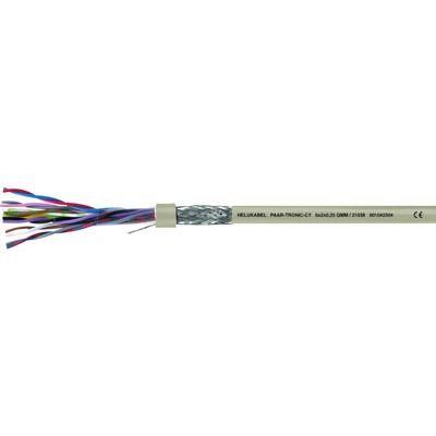 HELU 21035 Datakabel LiYCY 3 x 2 x 0.25 mm² Grijs 50 m