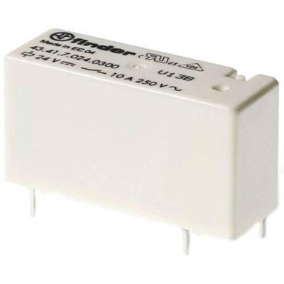 Finder 43.61.9.012.0300 Printrelais 12 V/DC 16 A 1x NO 1 stuk(s) Finder 43.61.9.012.0300 Printrelais 12 V/DC 16 A 1x NO 1 stuk(s)