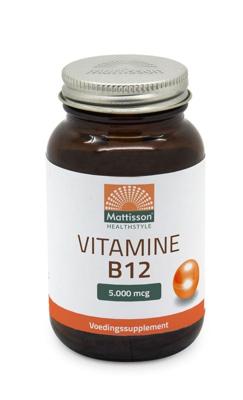 Mattisson HealthStyle Vegan Vitamine B12 5000mcg Zuigtabletten