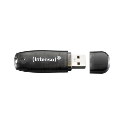 USB stick INTENSO Rainbow Line 16 GB Zwart 16 GB USB stick - thumbnail