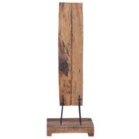 Wijnrek voor 6 flessen 35x35x100 cm massief teakhout - thumbnail