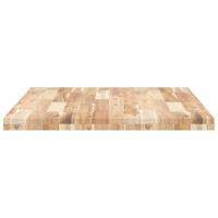 Tafelblad rechthoekig 120x70x4 cm massief acaciahout - thumbnail