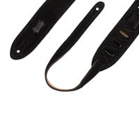 Levys Leathers MS12-BLK suède gitaarband - zwart - thumbnail