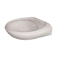 Wastafel VM Isifix Ifix 57x44x17 cm Porselein Wit Met Overloop Go by Van Marcke - thumbnail