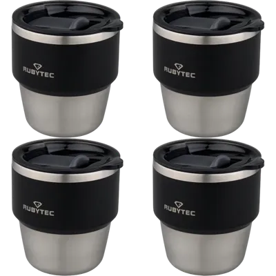 Rubytec Shira Dailyshot Beker 175ml 4-Pack