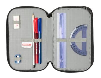 Driedubbele Pennenzak Safta Urban style Blauw Grijs 12,5 x 19,5 x 5,5 cm 37 Onderdelen Driedubbele Pennenzak Safta Urban style Blauw Grijs 12,5 x 19,5 x 5,5 cm 37 Onderdelen