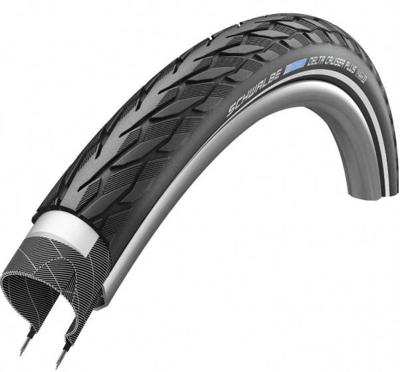 Schwalbe delta cruiser plus 28x15/8x13/8 37-622 28x1.40 zwart reflex