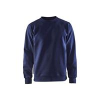 Blåkläder Sweatshirt Jersey ronde hals 33641048 | Marineblauw | Maat XL - 7330509352564 - thumbnail