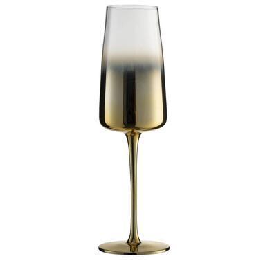 Champagneglas Lavee - metallic gold - 260 ml - Leen Bakker