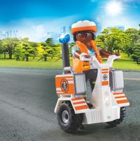 Playmobil 70052 City Life Eerste Hulp Balans Racer met Licht - thumbnail