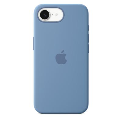 APPLE - iPhone 16E - Custodia in silicone - Blu invernale