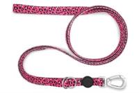 MORSO HONDENRIEM VERSTELBAAR GERECYCLED BUBBLE LEO ROZE 65-200X2,5 CM 20-80 KG - thumbnail